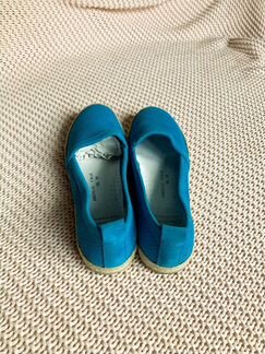 Эспадрильи Эконика голубые