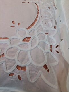 Антикварные старинные немецкие наволочки ручная ра