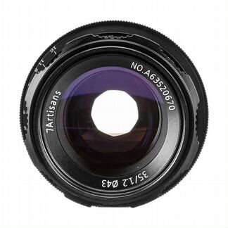 Объектив 7Artisans 35mm F1.2 Sony (E Mount)