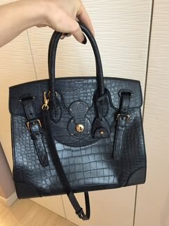 Ralph Lauren Ricky bag. крокодил
