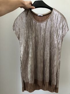 Золотой топ Zara