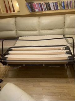 Кожаный диван Проун, угловой