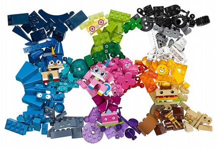 Lego лего 41455 unikingdom creative brick BOX