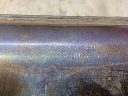 Коллектор выпускной левый Mercedes V-Class W639