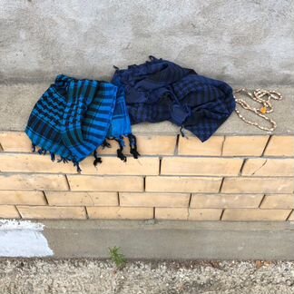 Арафатка синяя (0,1 кг, 100 см, темно-синий)