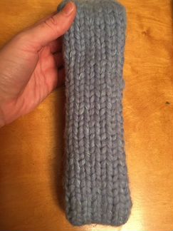 Повязка на голову шерсть 2 шт