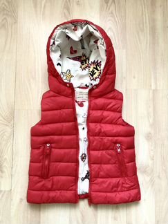 Жилетка с капюшоном Zara