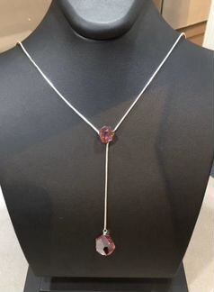 Кулон на цепочке Swarovski
