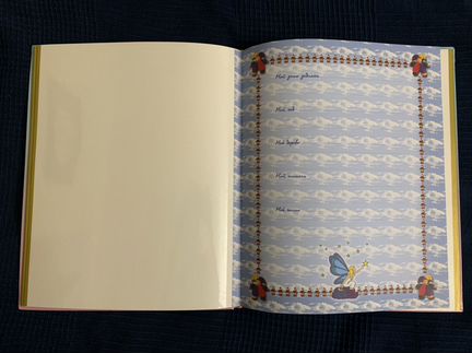 Фотоальбом для новорожденного с магнитными листами