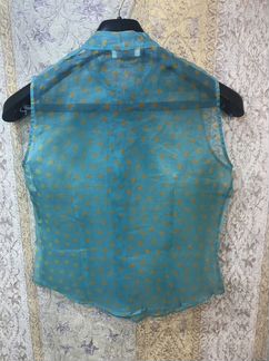 Блузка Италия натуральный шелк на размер 42-44 нов