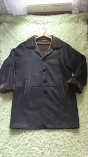 Дубленка натуральная мужская 52-54