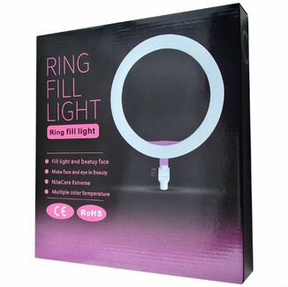 Кольцевая лампа Ring Fill Light 26 см