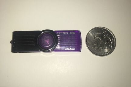 Флешка USB Kingston DataTraveler 101 G2 32гб