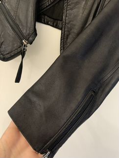 Куртка кожаная