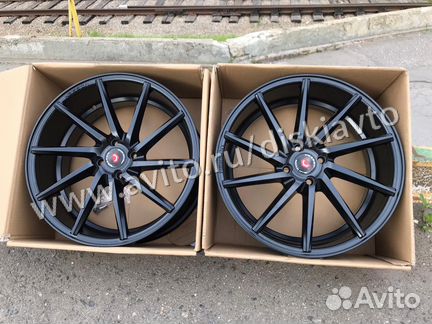 Vossen CVT черный мат R18 4-100 для Kia Rio