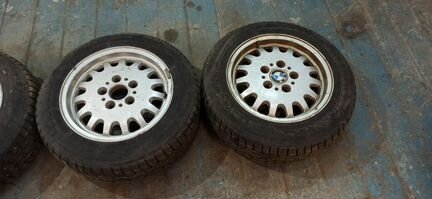 Диски bmw с резиной hakkapelita 7