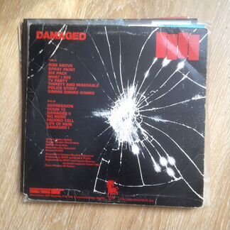 Винил Black Flag - Damaged (1981) unicorn rec