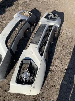 Бампер белый бмв х6 е71 дорест