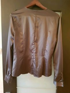 Блузка шоколадная