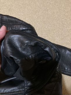 Куртка из эко-кожи Topshop S