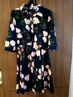 Платье с поясом