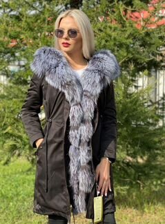 Парка с мехом