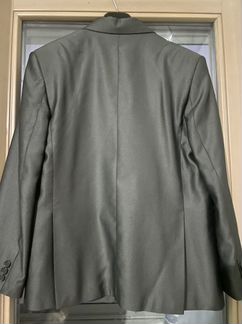 Пиджак для детей 10-13 лет, темного цвета