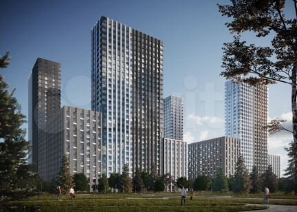 1-к квартира, 32.5 м², 27/30 эт.