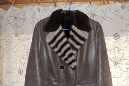 Дубленка короткая легкая