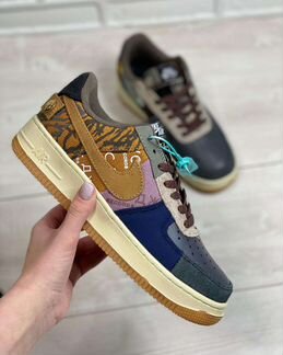 Кроссовки Nike Air Force 1 x Travis Scott