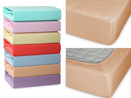 Простыня на резинке Breonna Цвет: Персиковый (200х200)