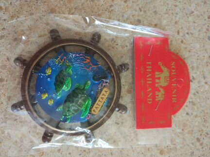 Магнит №6 Штурвал Pattaya Таиланд