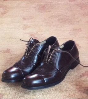 Ботинки (лоферы) prada оригинал р. 36.5-37