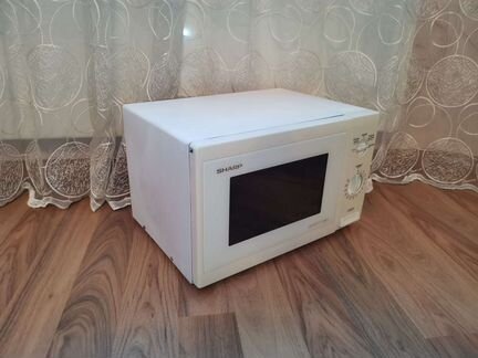 Рабочая микроволновая печь Sharp