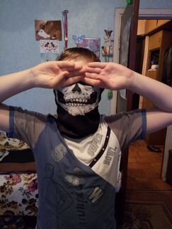 Бандана на лицо. Новая