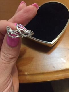 Серебряный сережки