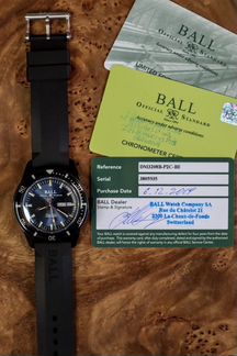 Часы Ball Scindiver Heritage cosc