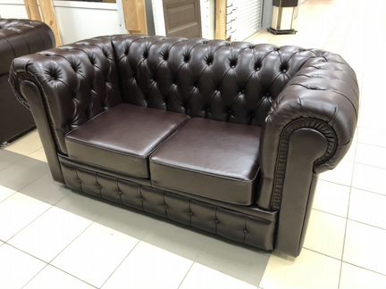 Диван Честер экокожа люкс