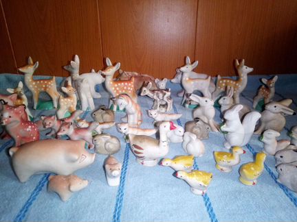 Статуэтки фарфор бисквит старинные Туригино