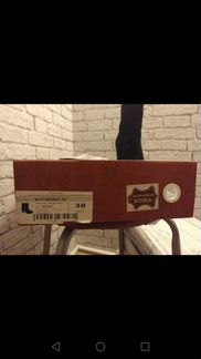 Ботинки / ботильоны из натуральной замши новые